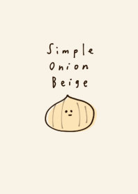 simple onion beige.