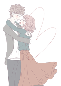 ふんわりカップル６ Line 着せかえ Line Store