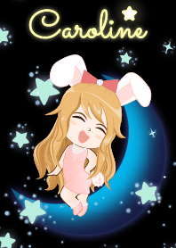 卡羅琳是藍月亮上的兔女郎