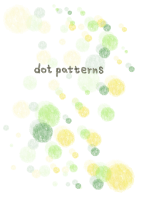 watercolor painting-dot pattern4 -joc