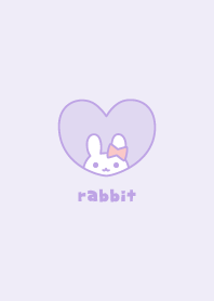 Rabbits Ribbon [Purple]
