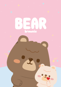บราวนี่ แบร์ คิ้วๆ ธีมชมพู