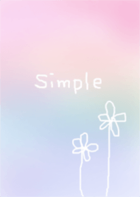 Simple 花