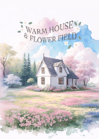 บ้านพักตากอากาศกลางทุ่งดอกไม้