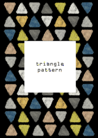 triangle pattern7- watercolor-joc
