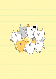 ハチワレたち