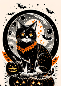 halloween cat e606E2