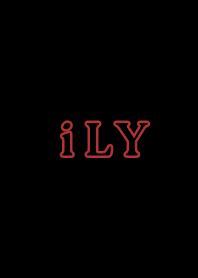 iLY - I LOVE YOU -[RED]