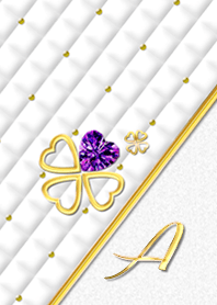 Initia05_"A"with Amethyst