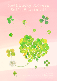 Real Lucky Clovers Smile Hearts#44