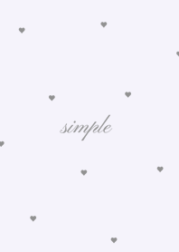 heart & pattern* lightpurple_gray.