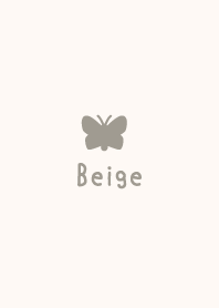 Butterfly -Beige-