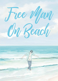 Free Man On Beach