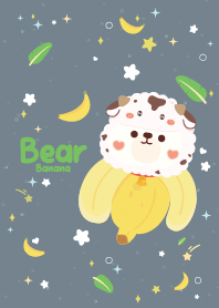 Bear Banana Kawaii