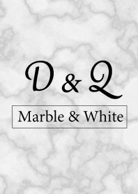 D&Q-Marble&White-Initial
