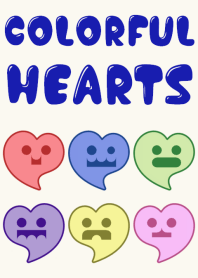 Colorful Hearts