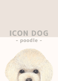 ICON DOG - toy poodle - BEIGE/04