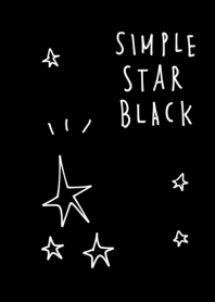 Simple star black Theme.