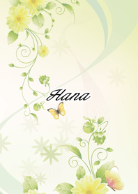 Hana Butterflies & flowers