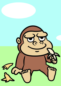 Coloring Gorilla