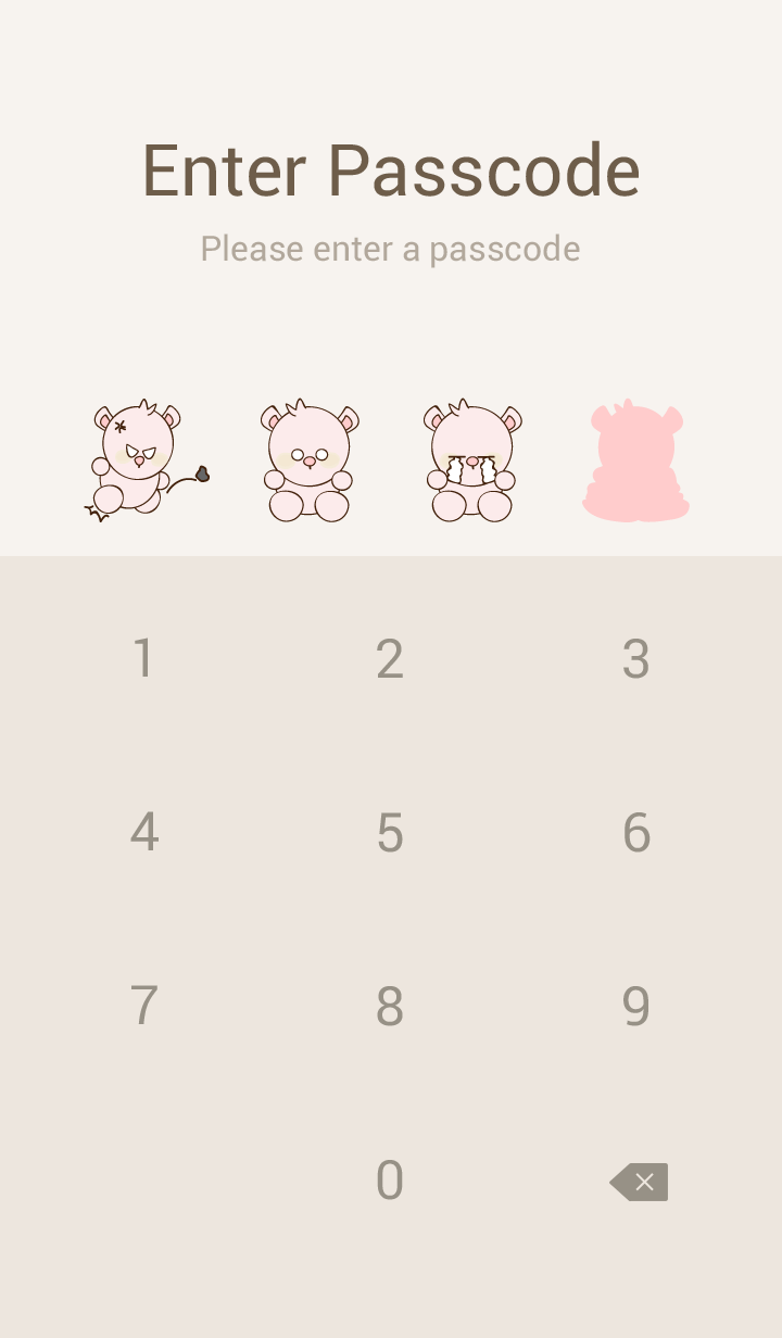 Sweet pink baby bear 32