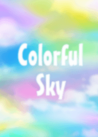 Colorful sweet sky