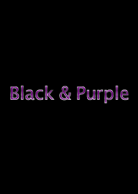 Black & Purple