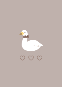 cute swan.(dusty color10)