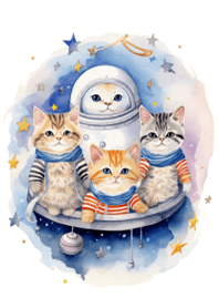Space Meow Cat