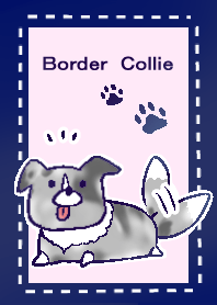 ゆるっとボーダーコリー・ブルーマール