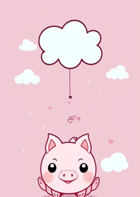 Happy pink pig UgabM