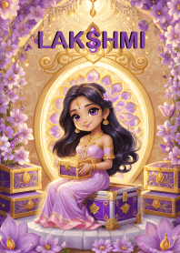 Purple Lakshmi- Win Lottery & Rich