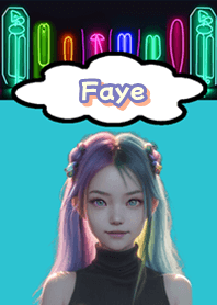 Faye Colorful Neon G06