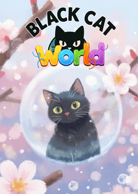 Cute Black Cat World - JP53