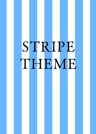 STRIPE THEME-WHITE&BLUE