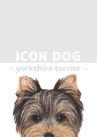ICON DOG - Yorkshire terrier - GRAY/04