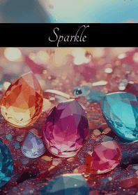 Gemstone Sparkle2 on black