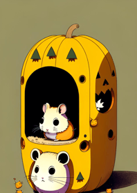 Halloween Hamster 425c7c