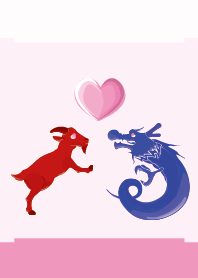 ekst Red (Sheep) Love Blue (Dragon)