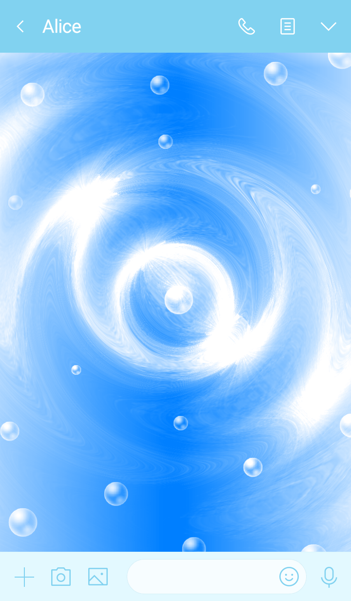 Bubbles-Water Surface-Blue