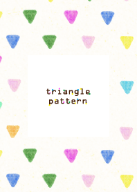 triangle pattern9- watercolor-