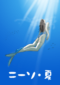 ニーソ・夏