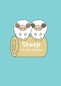 Sheep on the prairie