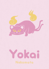 Yokai Nekomata pink