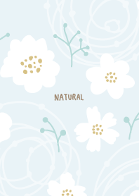 White flowers stylish cute27 from Japan