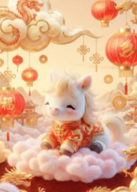 幸運小馬 & 農曆新年 V.4