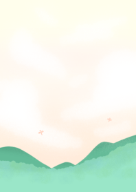 dragonfly and field