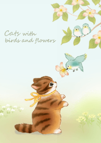 Cat illustration theme 5