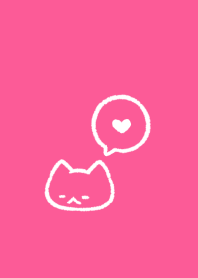 Chill out cat.(pink06)