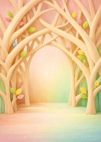 Pastel Forest Glow